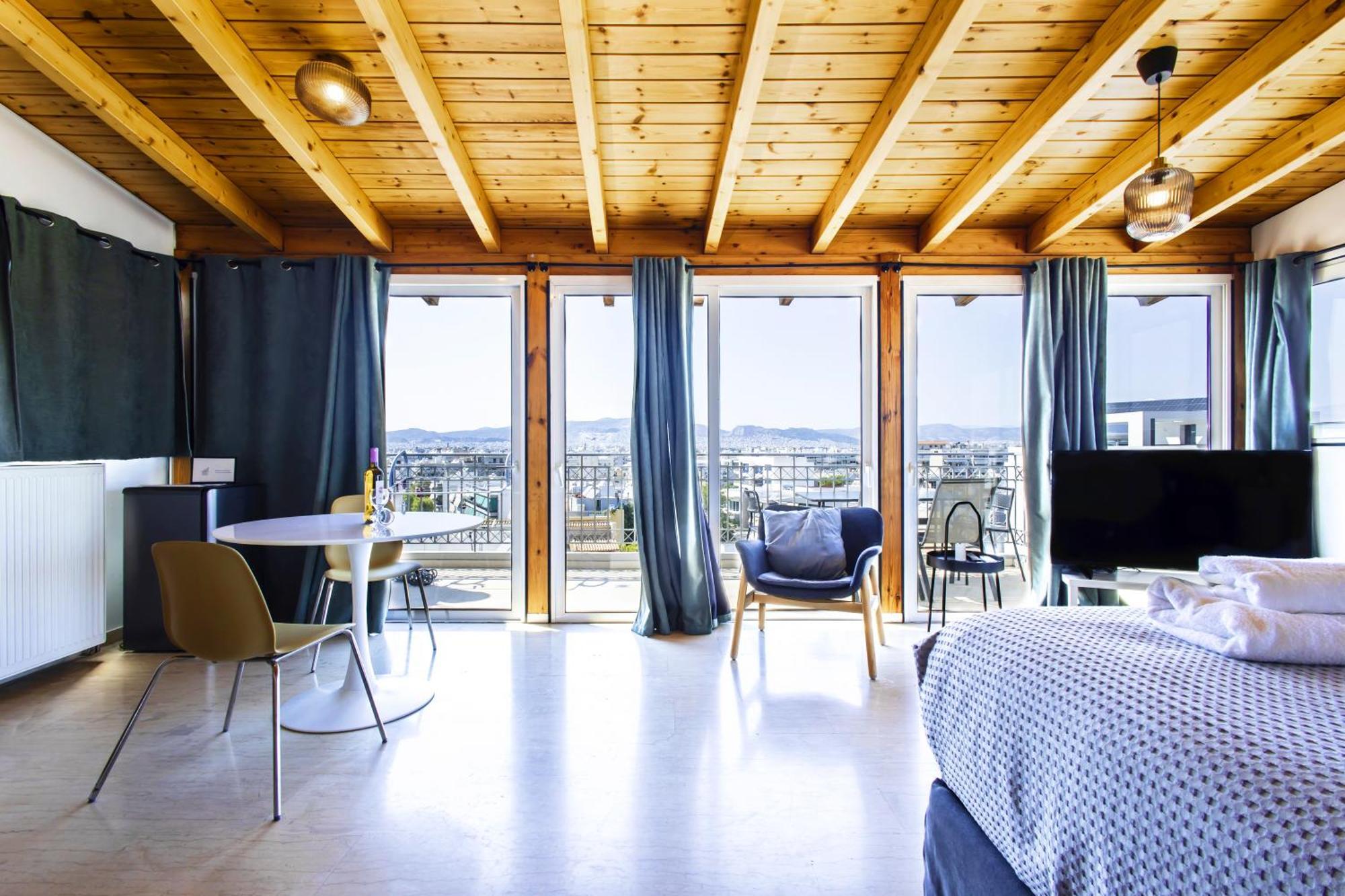 Lis153 By Smart Cozy Suites - Top Floors With Amazing City View - Available 24Hr Athens Ngoại thất bức ảnh